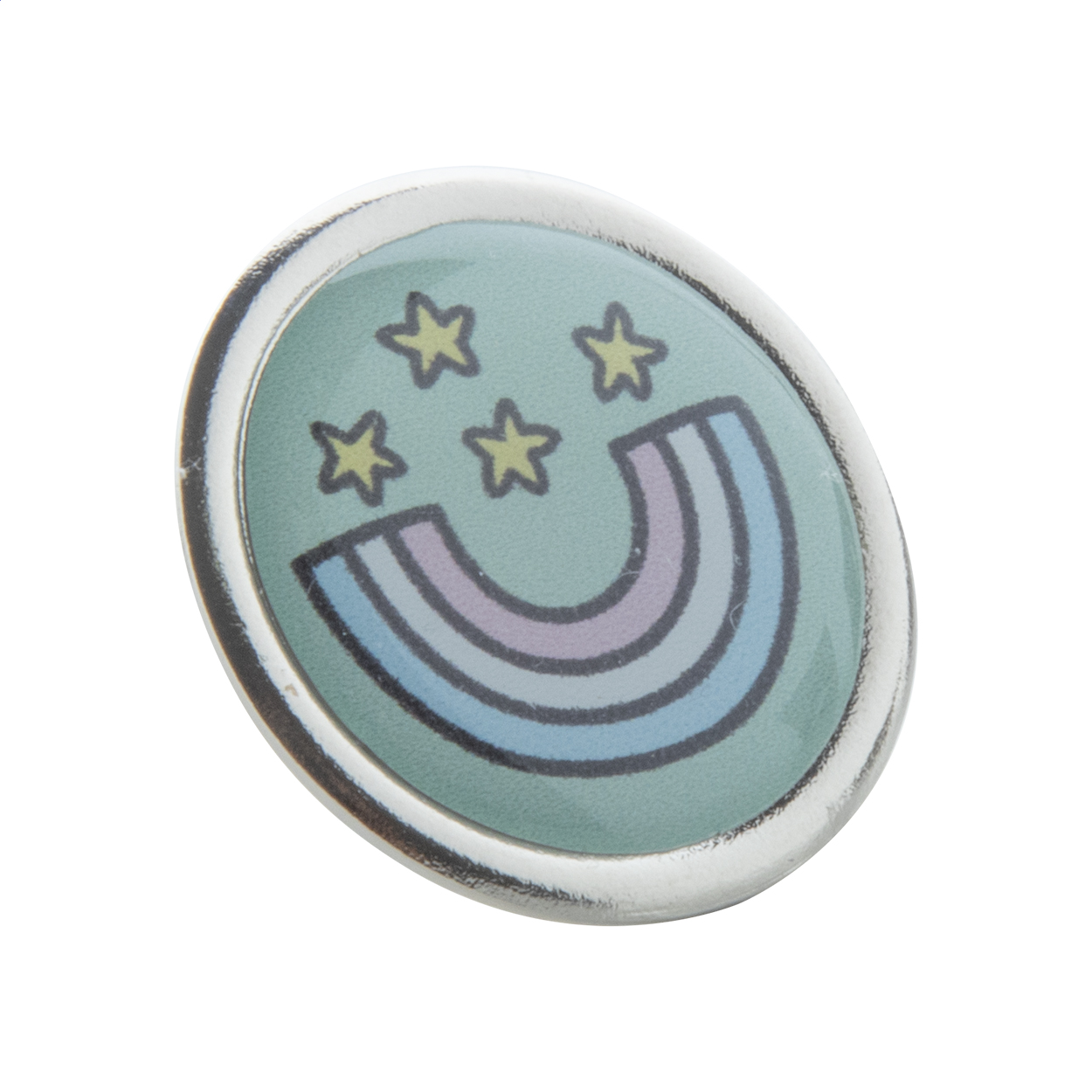lapel pin read with logo