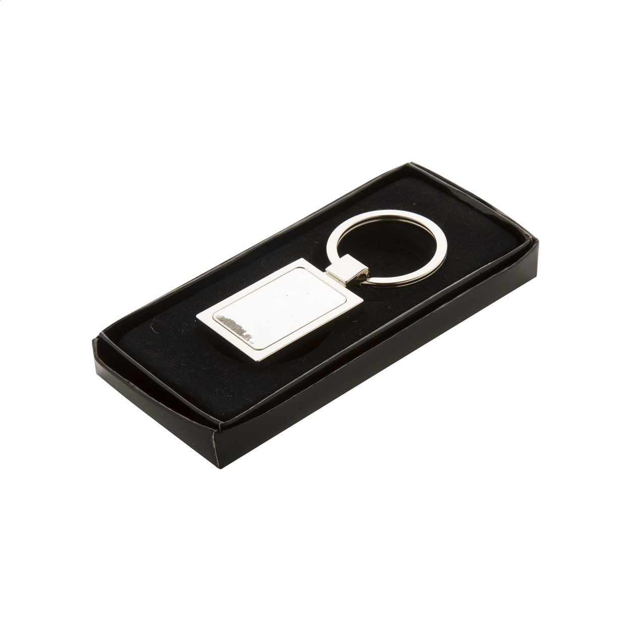 võtmehoidja rectangle with logo
