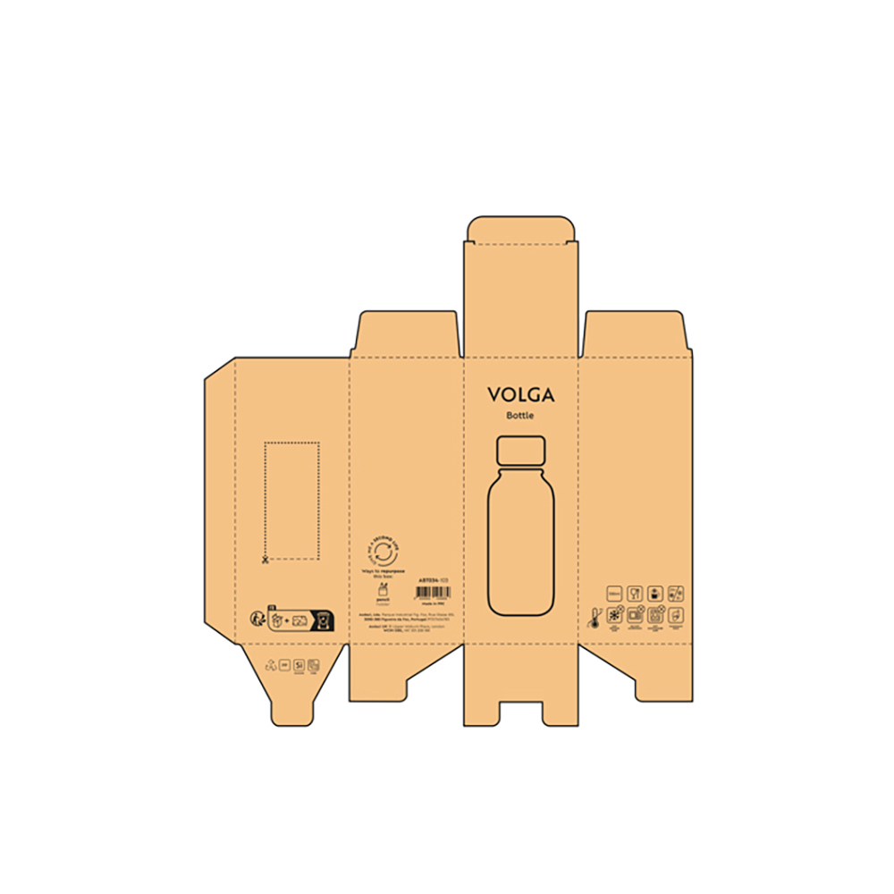 joogipudel volga 530 ml with logo