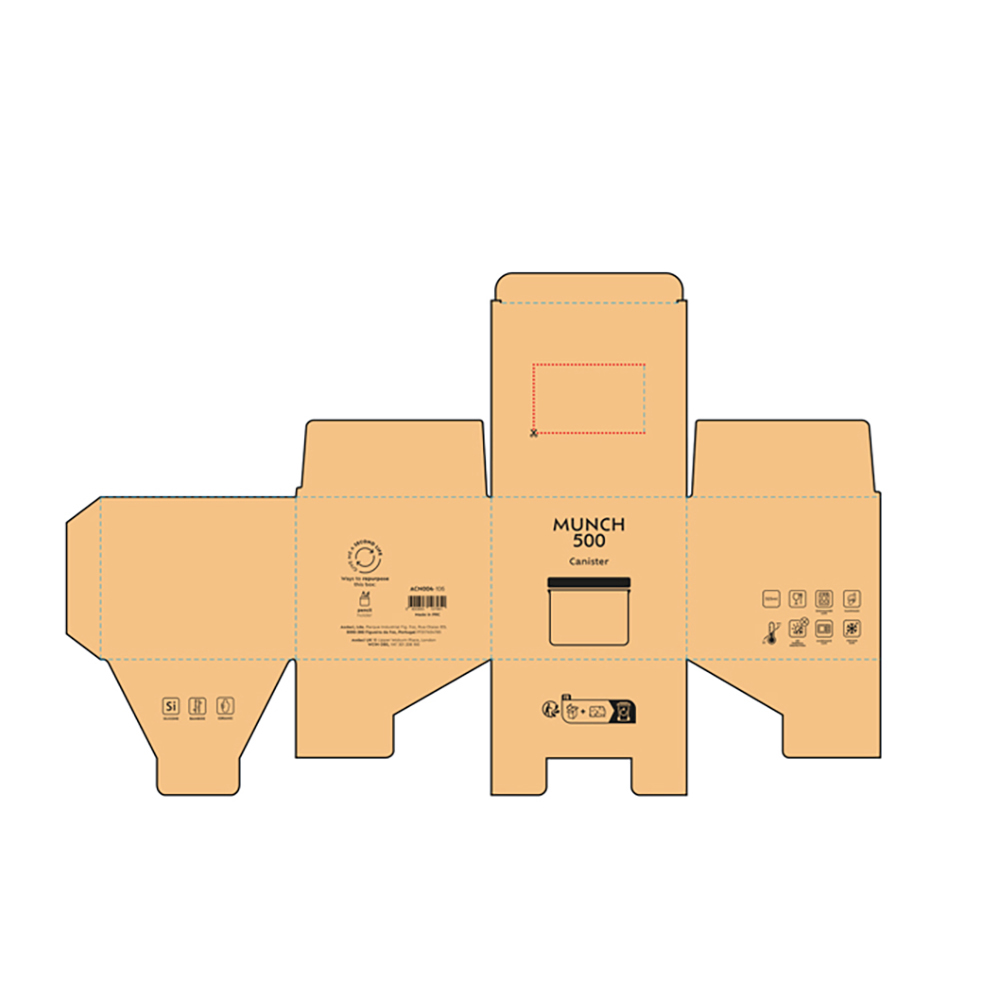 purk munch 0.5 l with logo