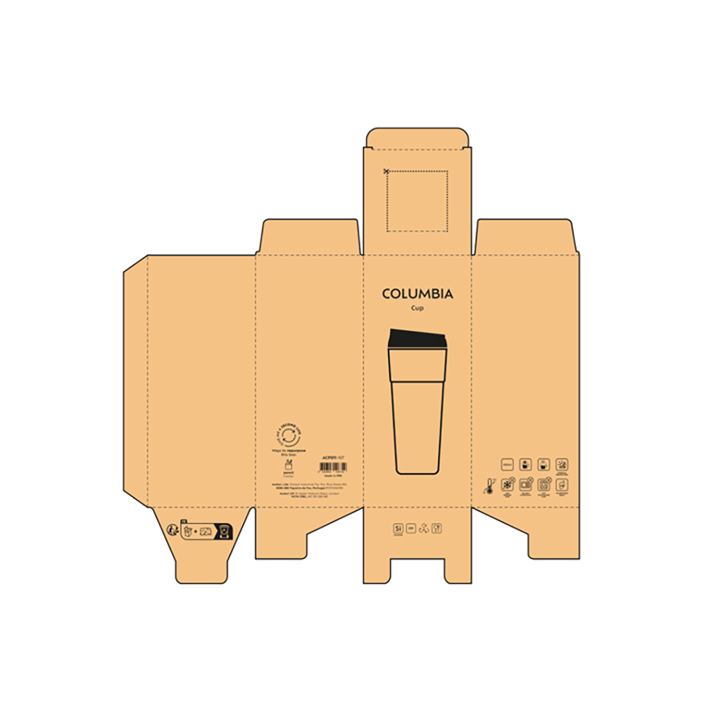 termokruus columbia 510 ml with logo