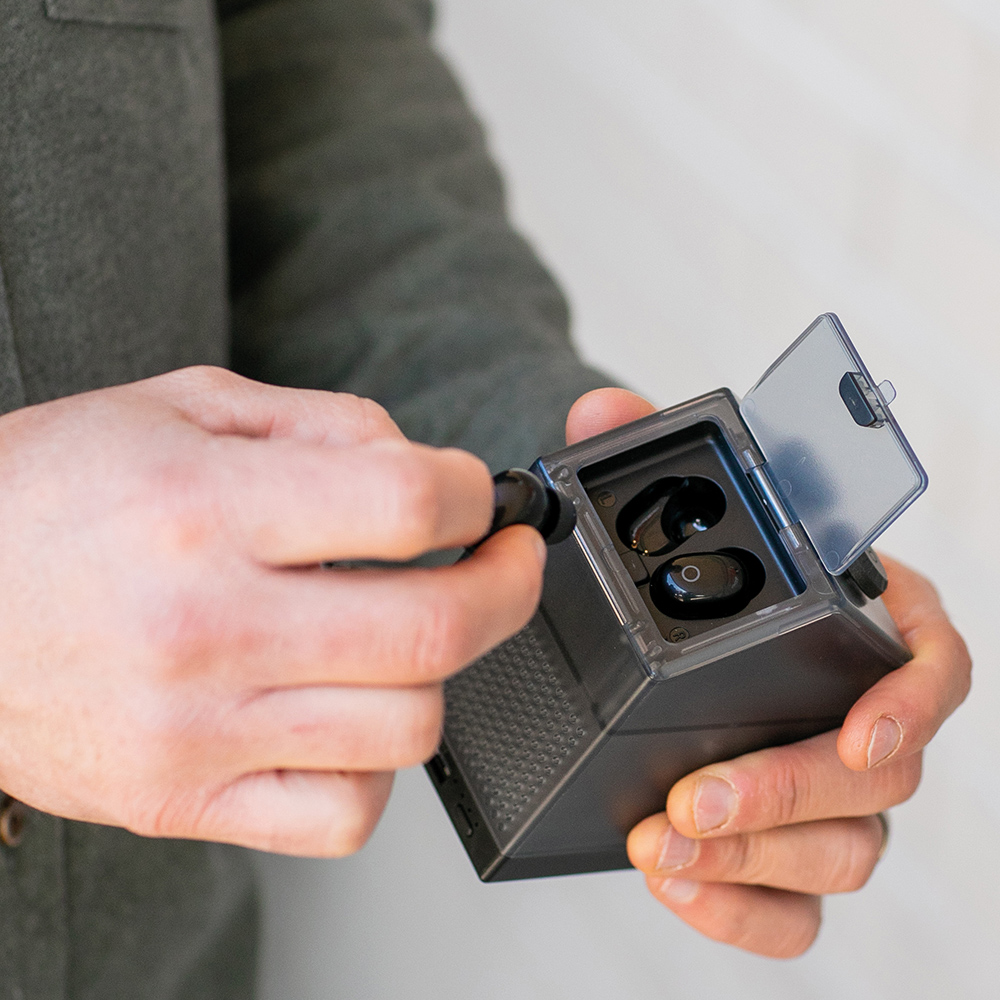 kõrvaklapid fusionbeat with logo