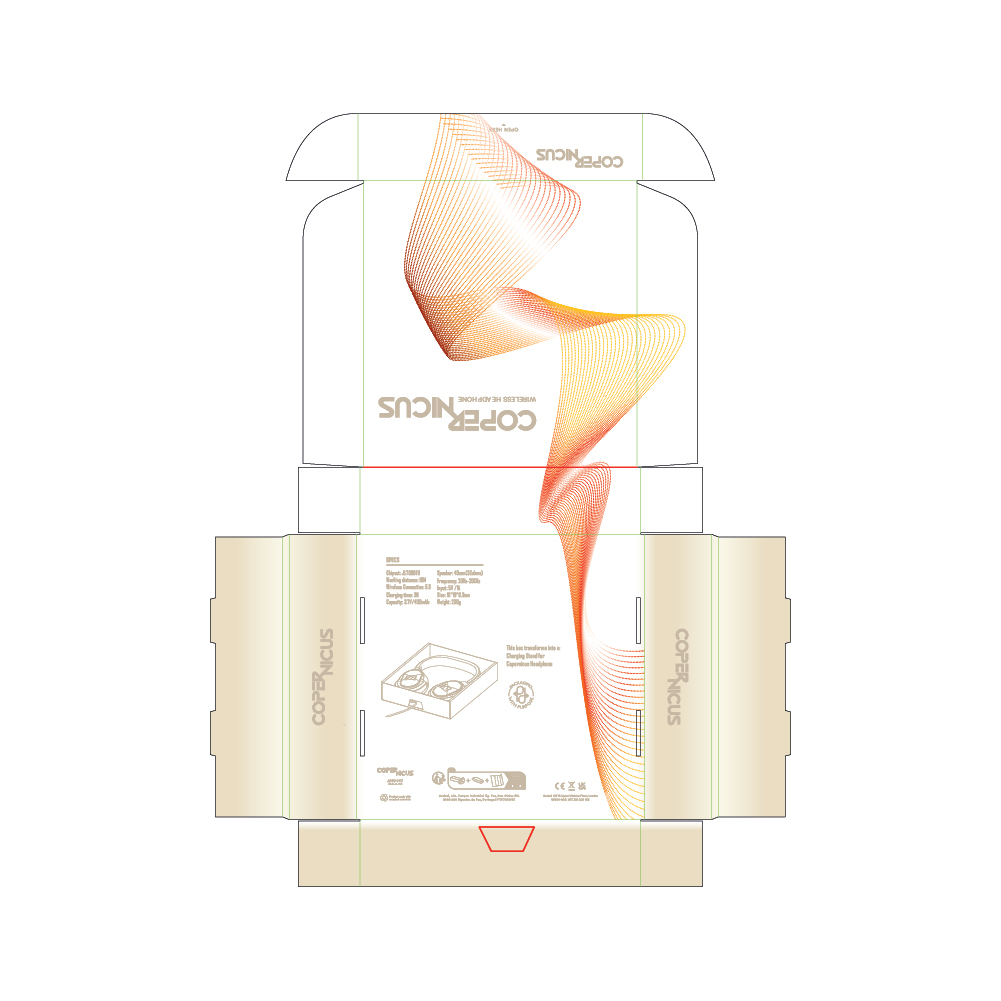 kõrvapealsed kõrvaklapid copernicus with logo