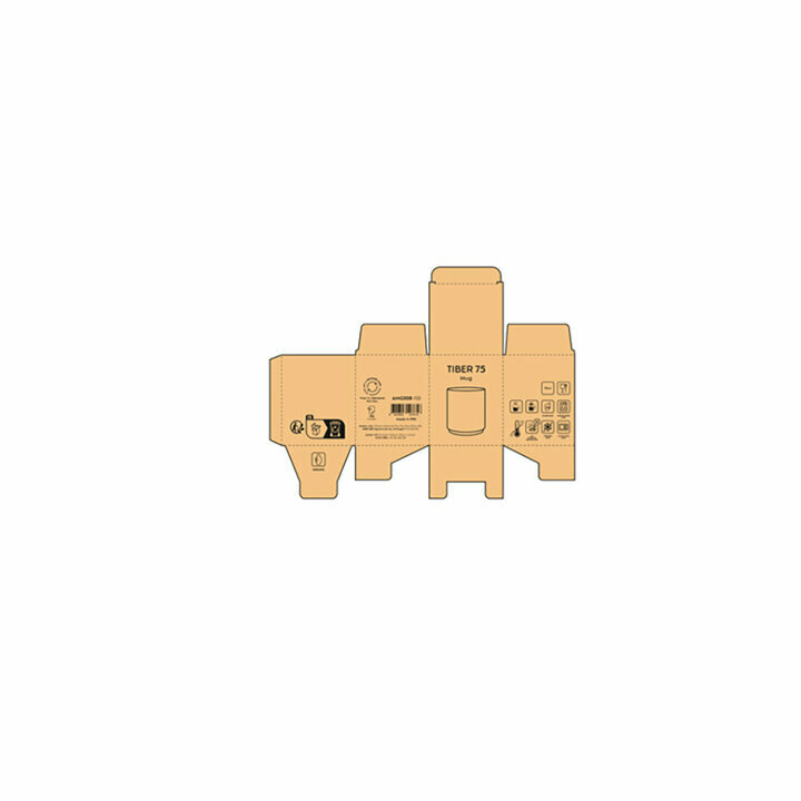 kruus tiber 75 ml with logo