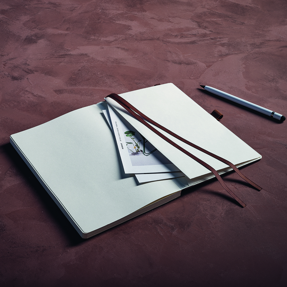 märkmik a5 steinbeck with logo