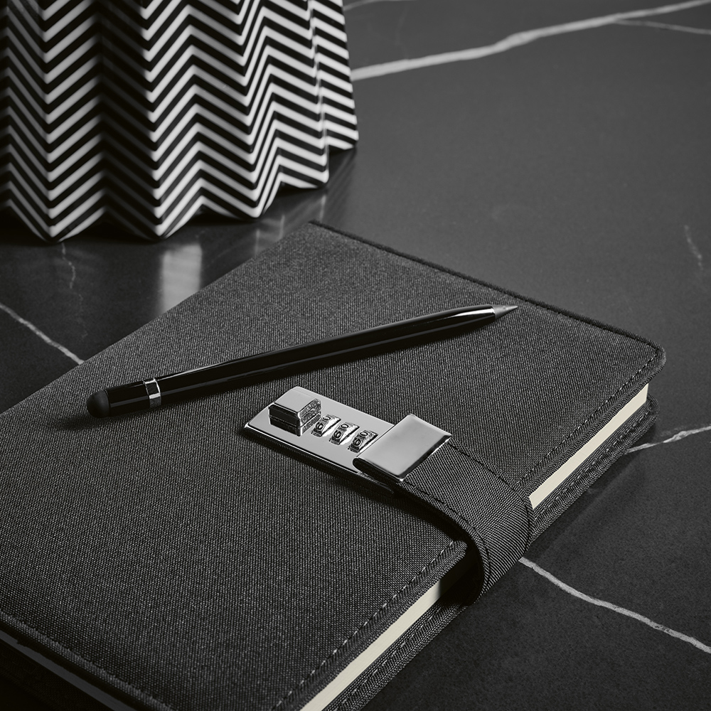 märkmik a5 melville with logo