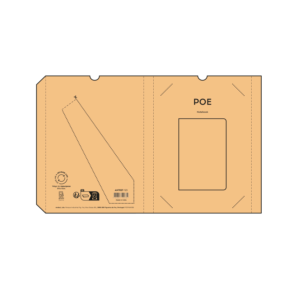 märkmik a5 poe with logo