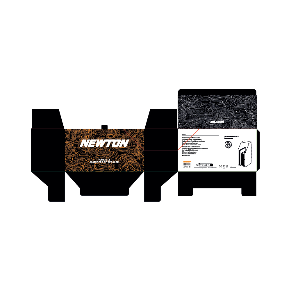 bluetooth kõlar newton 40 w with logo