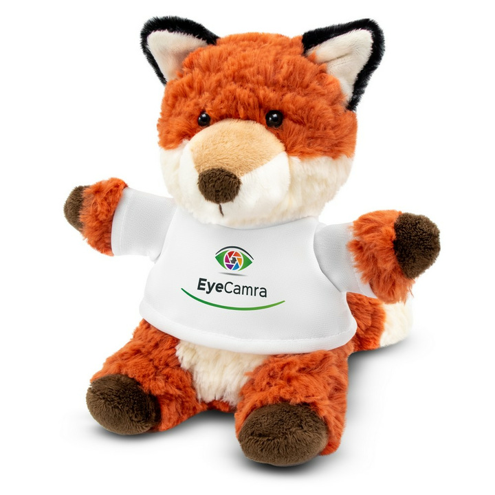 soft plush toy cleverus with logo