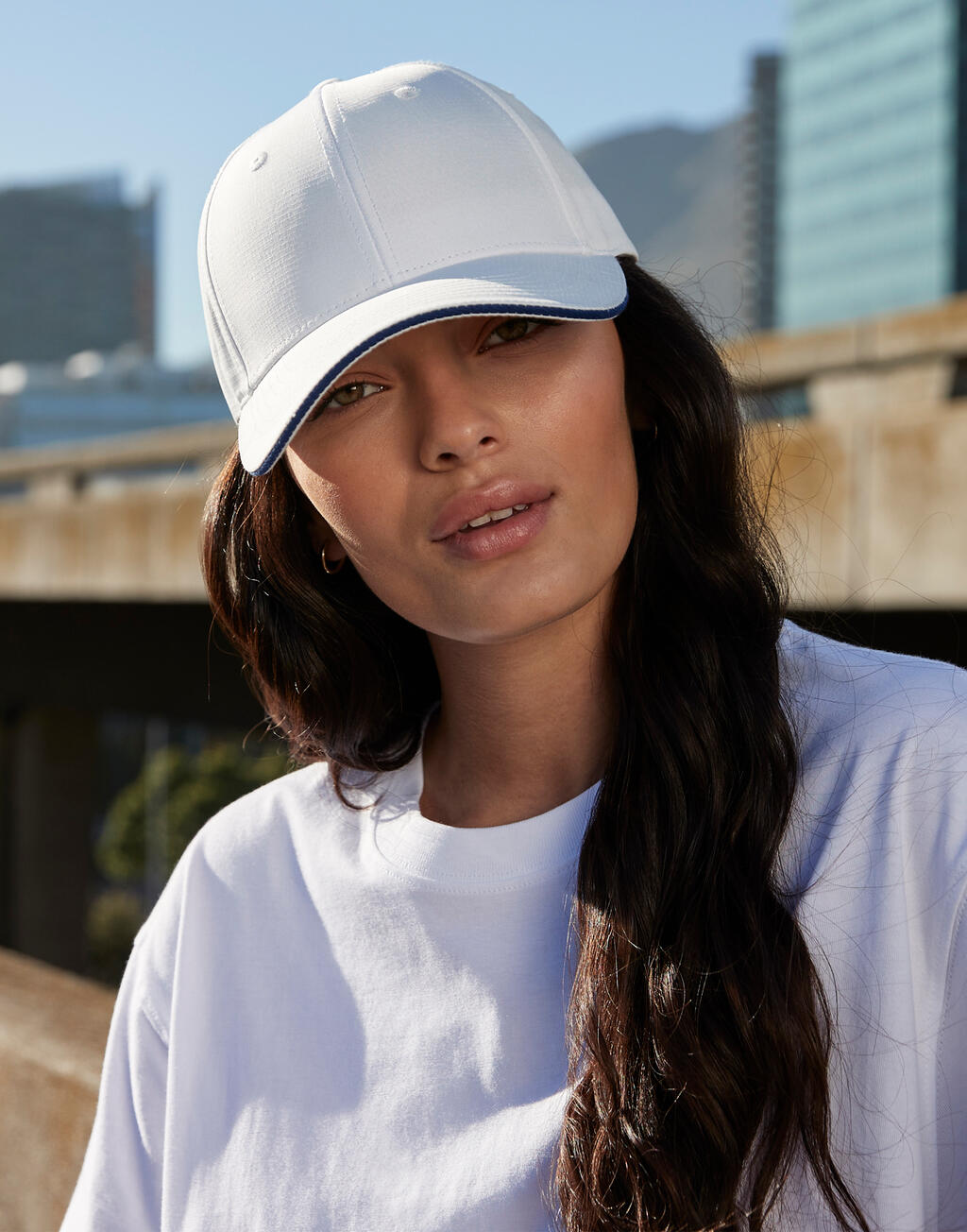 nokamüts 6 panel strapback sports tech with logo