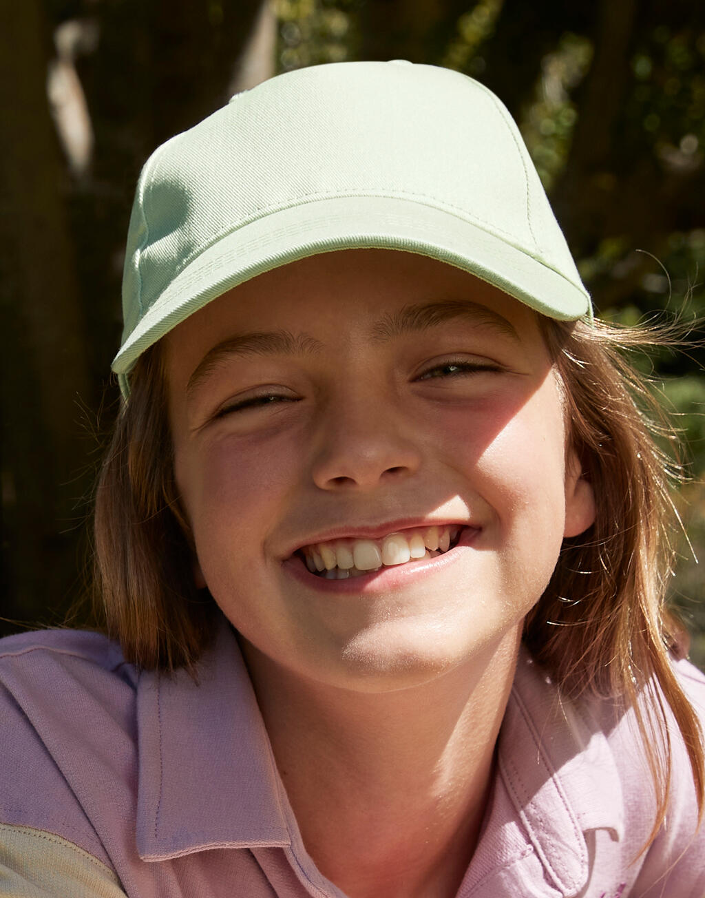 nokamüts 5 panel snapback lastele with logo