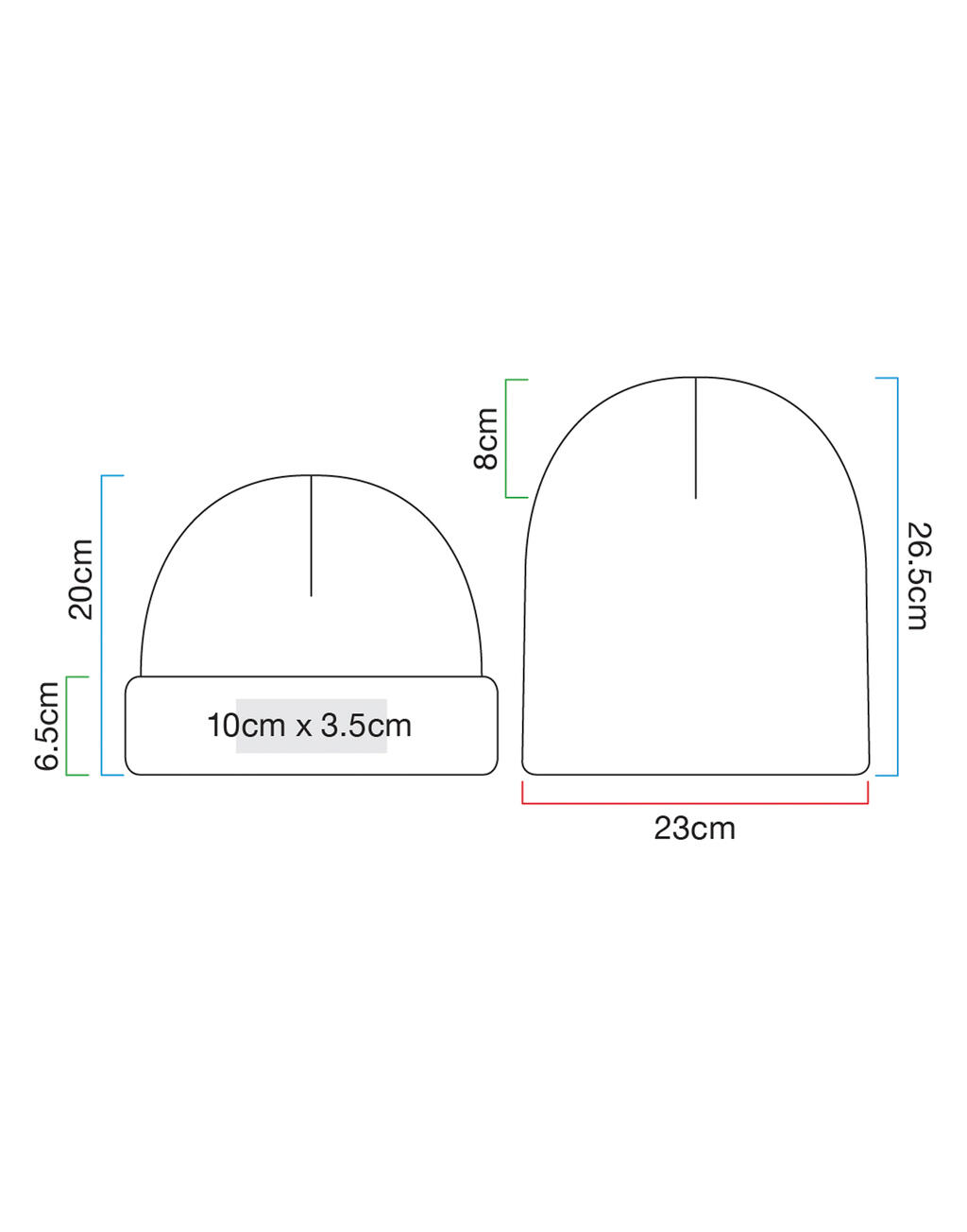 müts engineered knit ribbed with logo
