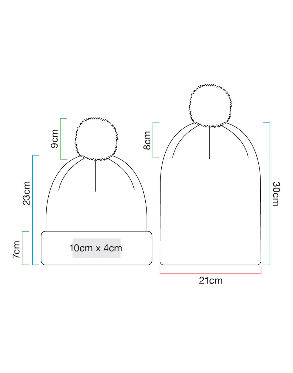 tutimüts ümbertöödeldud snowstar with logo