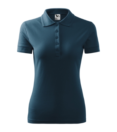 polo shirt pique women's with logo