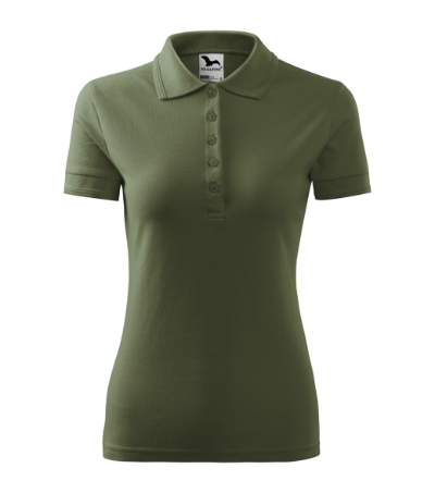 polo shirt pique women's with logo