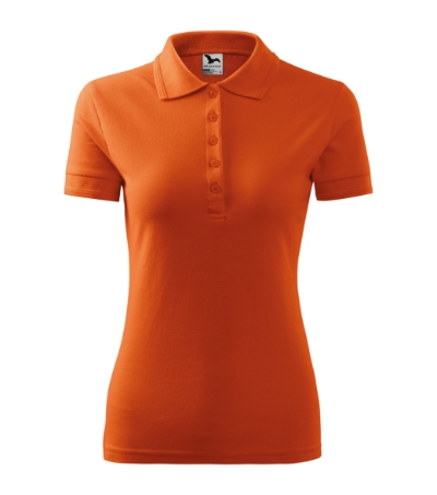 polo shirt pique women's with logo