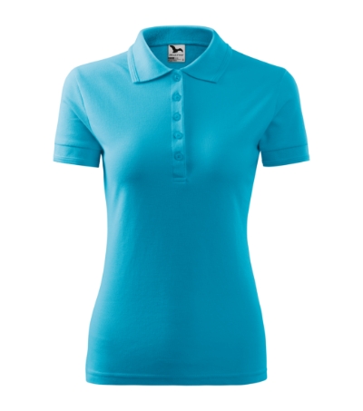 polo shirt pique women's with logo