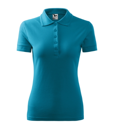 polo shirt pique women's with logo