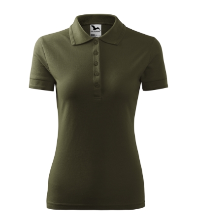 polo shirt pique women's with logo