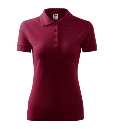 polo shirt pique women's with logo