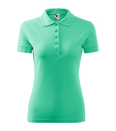 polo shirt pique women's with logo