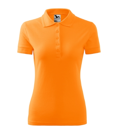 polo shirt pique women's with logo