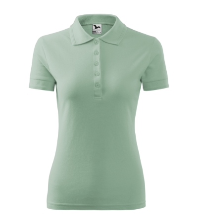 polo shirt pique women's with logo