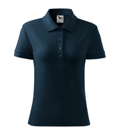 polosärk cotton heavy naistele with logo