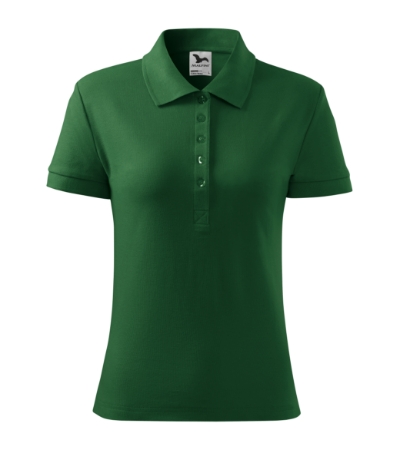 polosärk cotton heavy naistele with logo