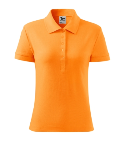 polosärk cotton heavy naistele with logo