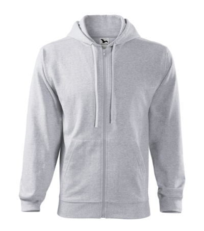 hoodie trendy zipper men's with logo