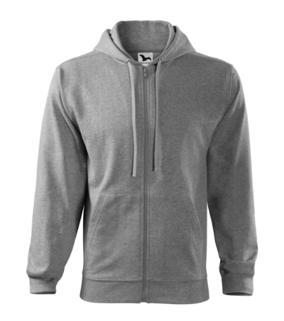 hoodie trendy zipper men's with logo