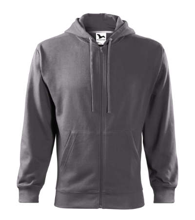hoodie trendy zipper men's with logo