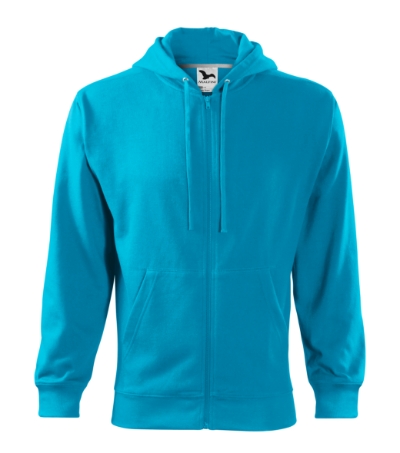 hoodie trendy zipper men's with logo