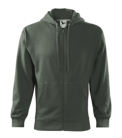 hoodie trendy zipper men's with logo