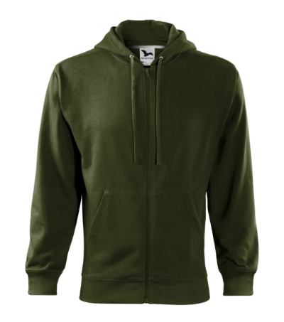 hoodie trendy zipper men's with logo