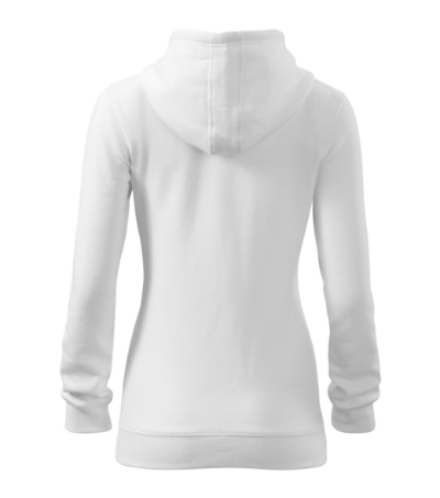 hoodie trendy zipper women's with logo