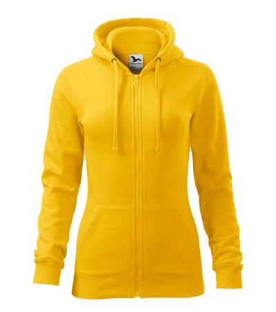 hoodie trendy zipper women's with logo