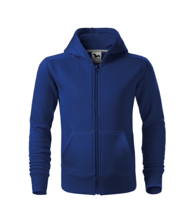 hoodie trendy zipper kid's with logo