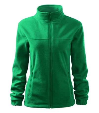 fleece jacket antipilling women's with logo