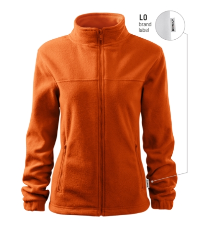 fleece jacket antipilling women's with logo