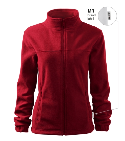 fleece jacket antipilling women's with logo