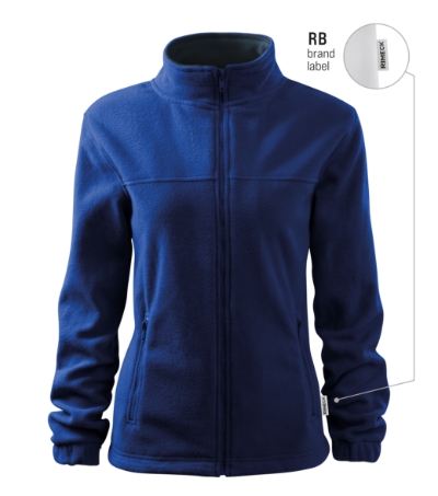 fleece jacket antipilling women's with logo