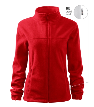 fleece jacket antipilling women's with logo