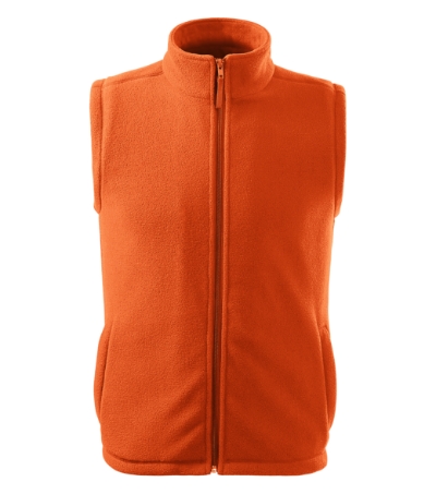 vest fleece next unisex with logo