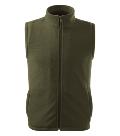vest fleece next unisex with logo
