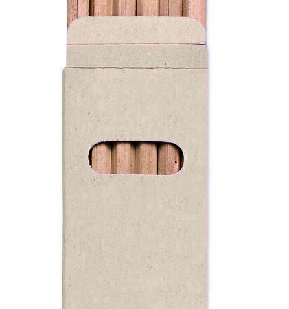 COLOURED PENCIL SET ABIGAIL 6 pcs