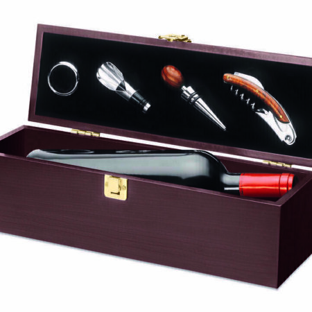 WINE BOX WITH ACCESSORIES COSTIERES