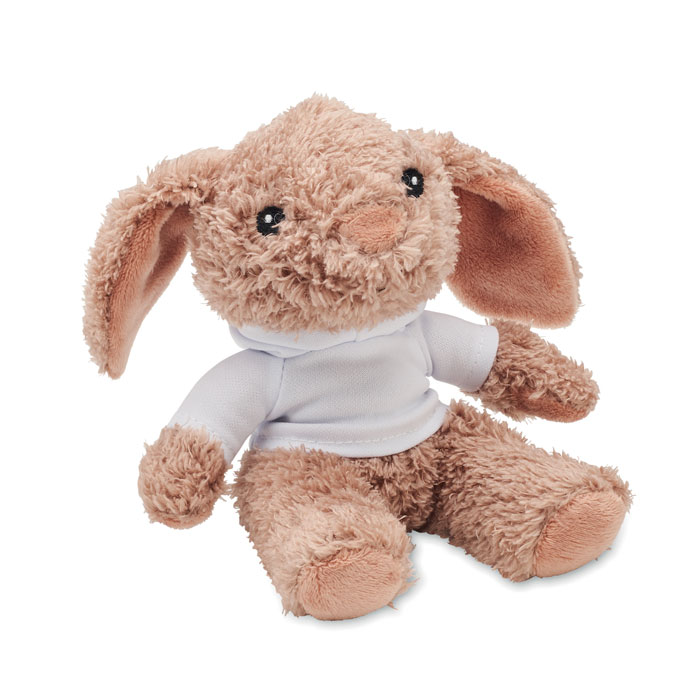 pehme mänguasi bunny with logo