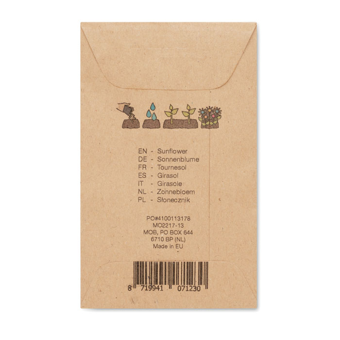 seemnepakk girasol with logo